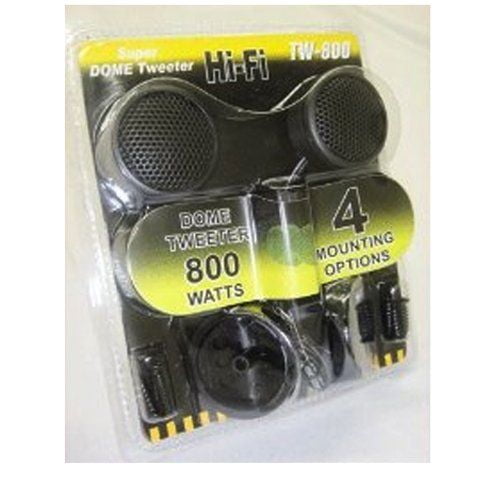 Absolute TW-800 800WATTS MAX High Efficiency Dome Tweeter with Built-in Crossover Pair Absolute TW-800 800WATTS MAX High Efficiency Dome Tweeter with Built-in Crossover Pair